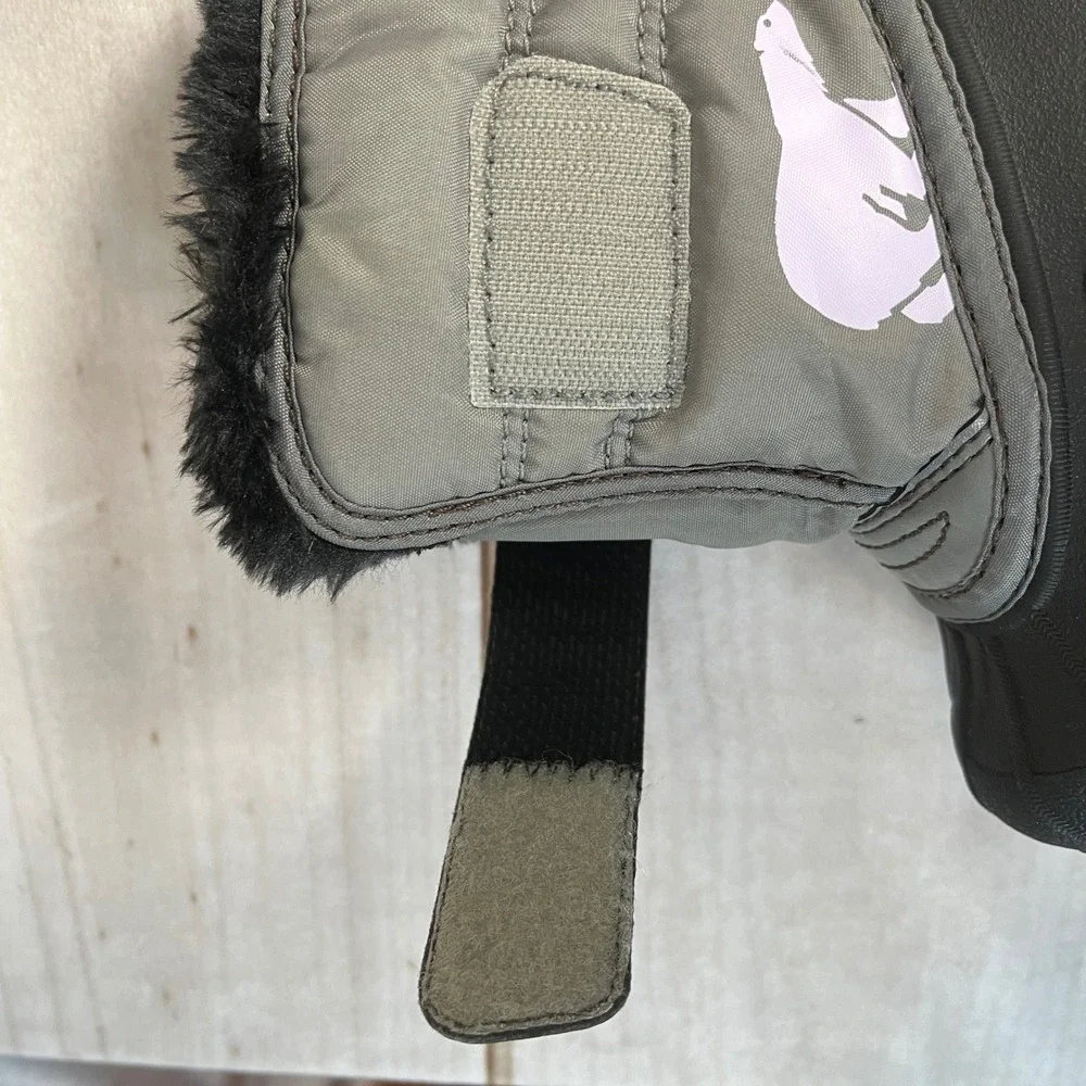 Toddler Sorel Winter Snow Commander Boots Gray Purple Waterproof Insulated 6C